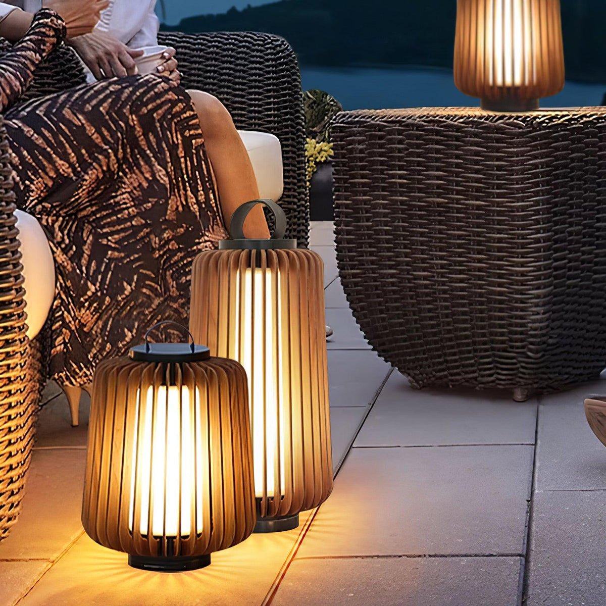 Irina Premium Art Draagbare Lantaarn Buitenverlichting