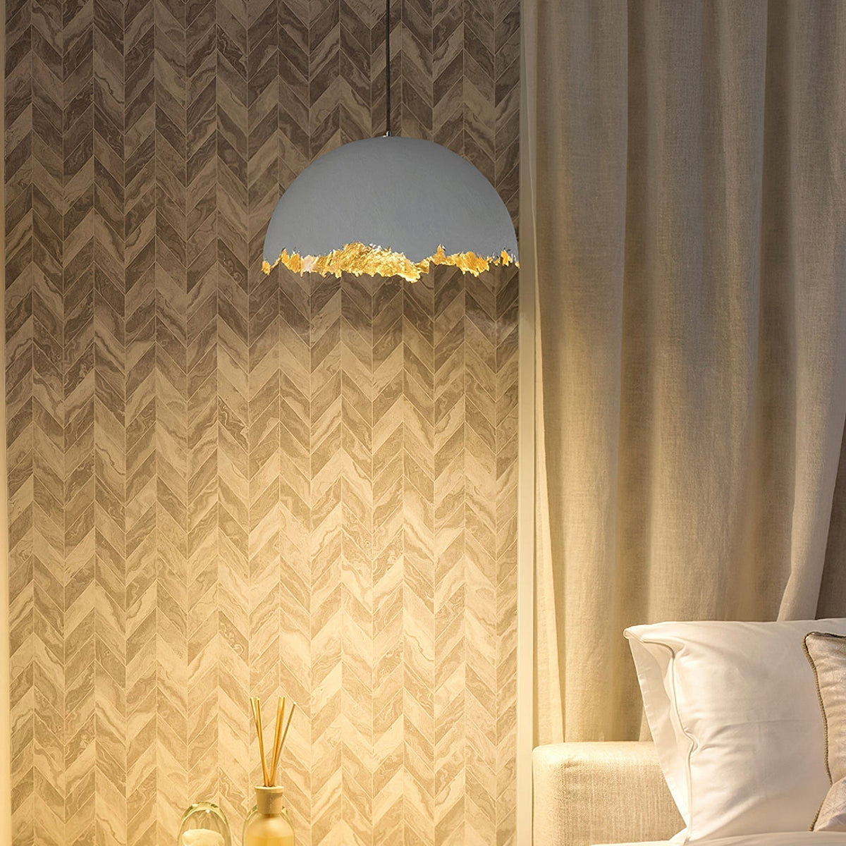 Viliriel Textured glasvezel hanglamp