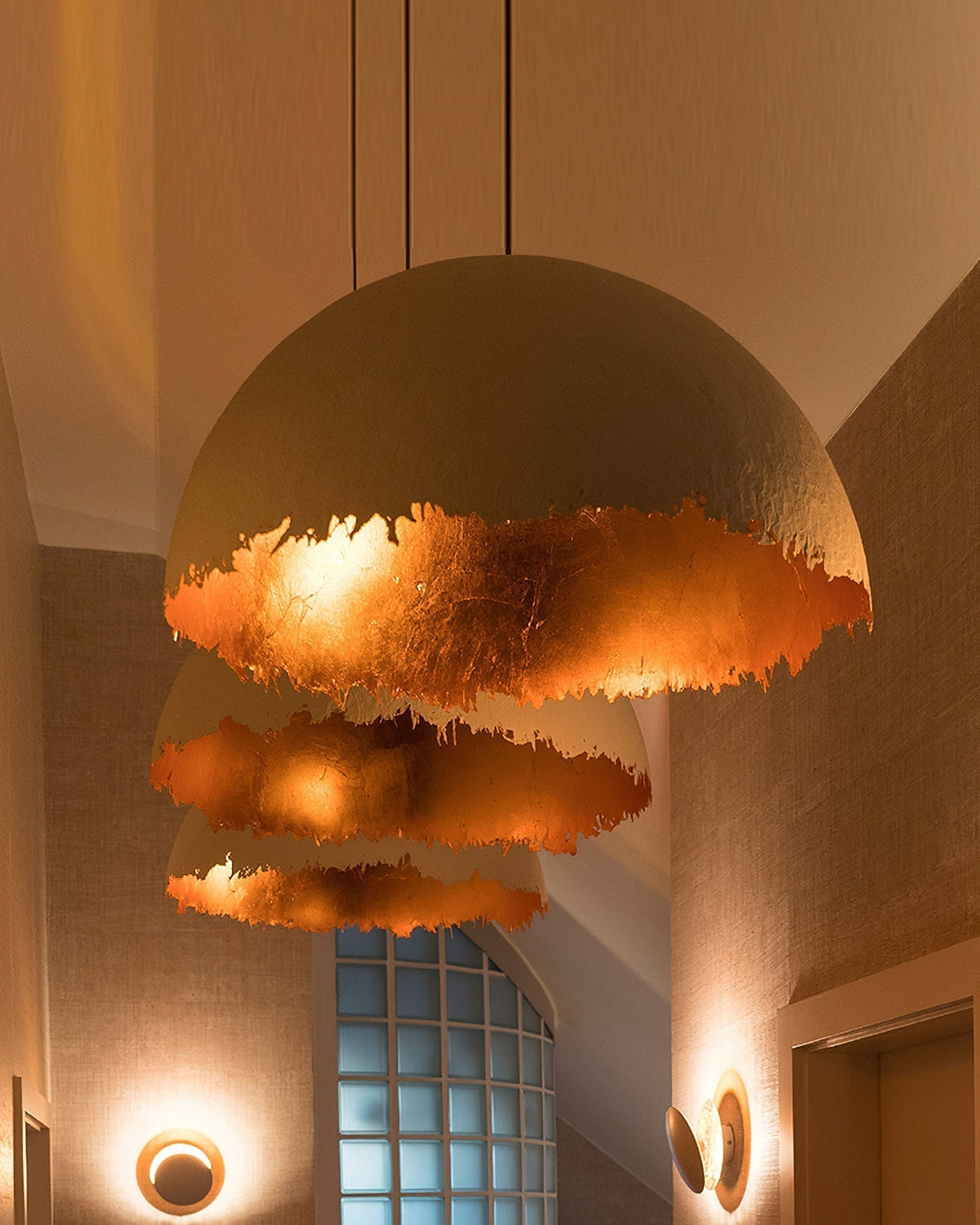 Viliriel Textured glasvezel hanglamp