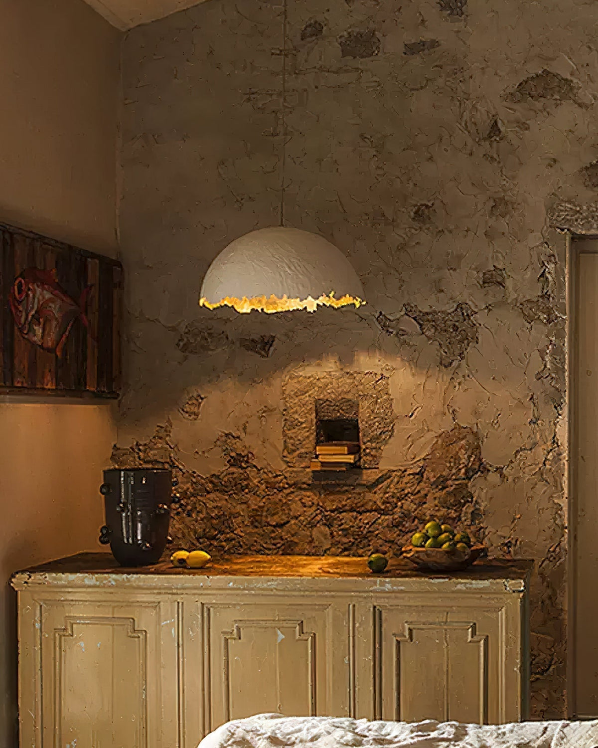 Viliriel Textured glasvezel hanglamp