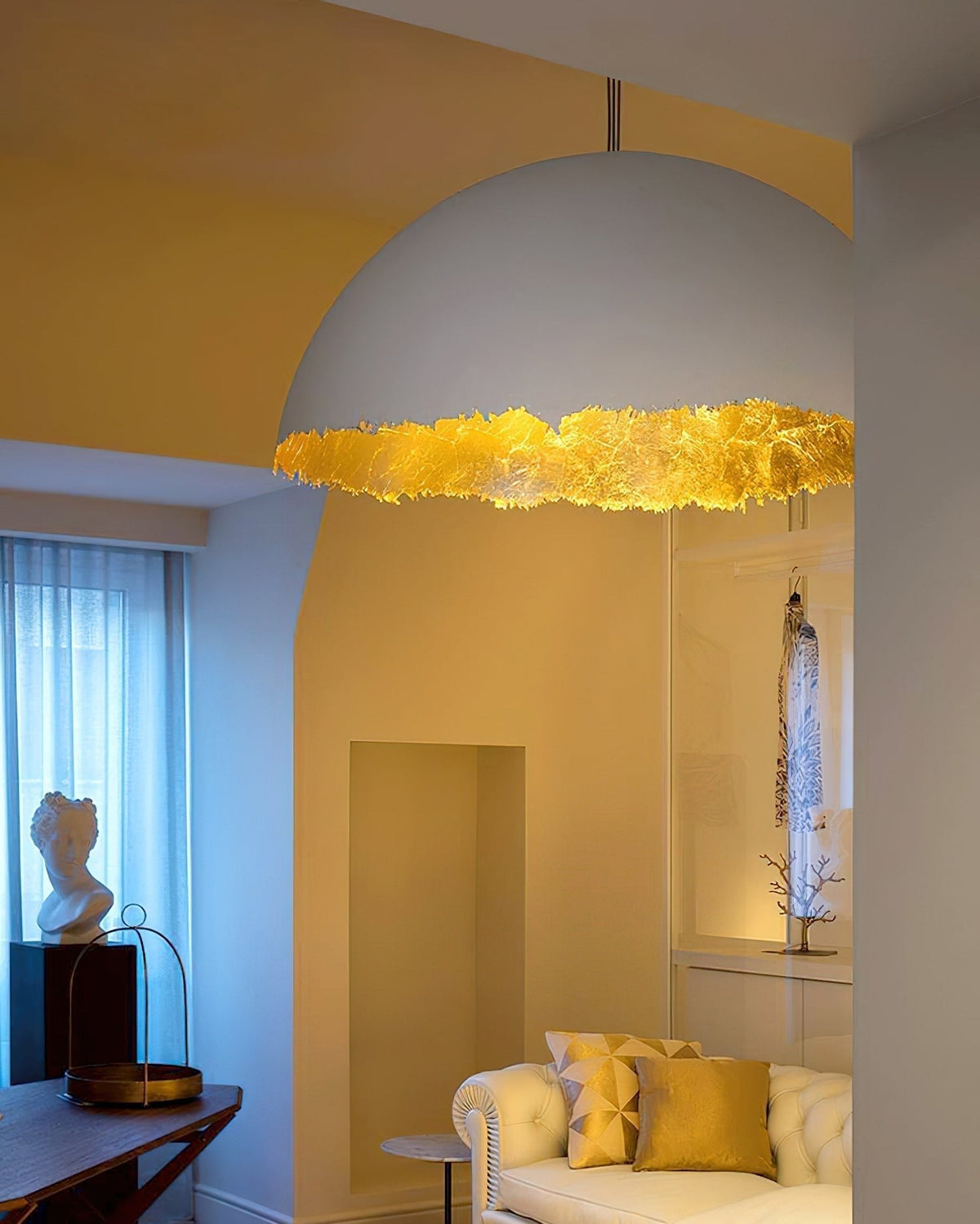 Viliriel Textured glasvezel hanglamp