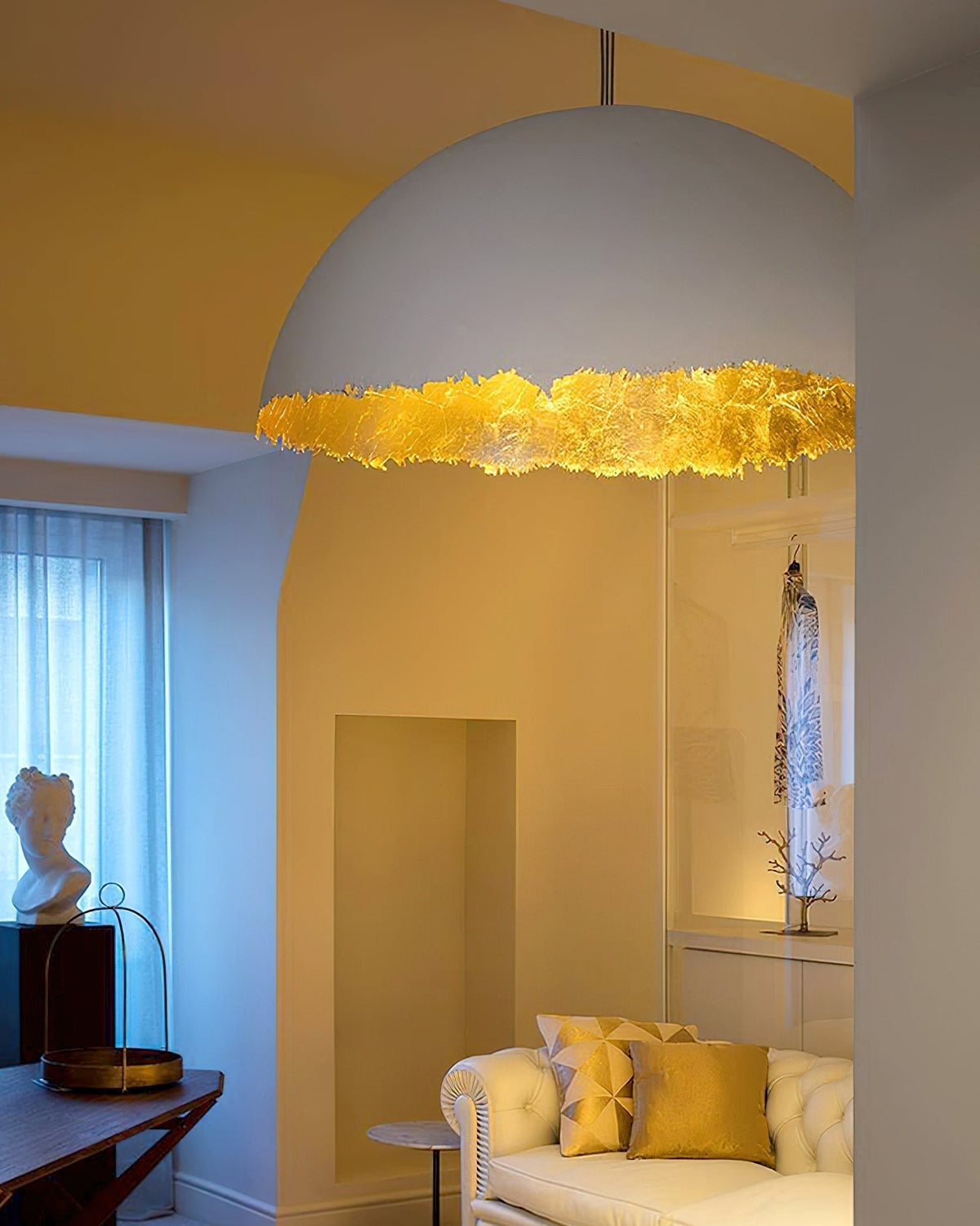 Viliriel Textured glasvezel hanglamp