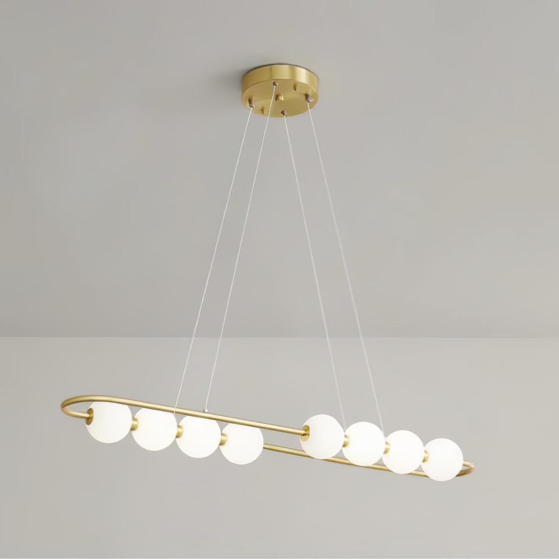 Auroira Moderne hanglamp van messing