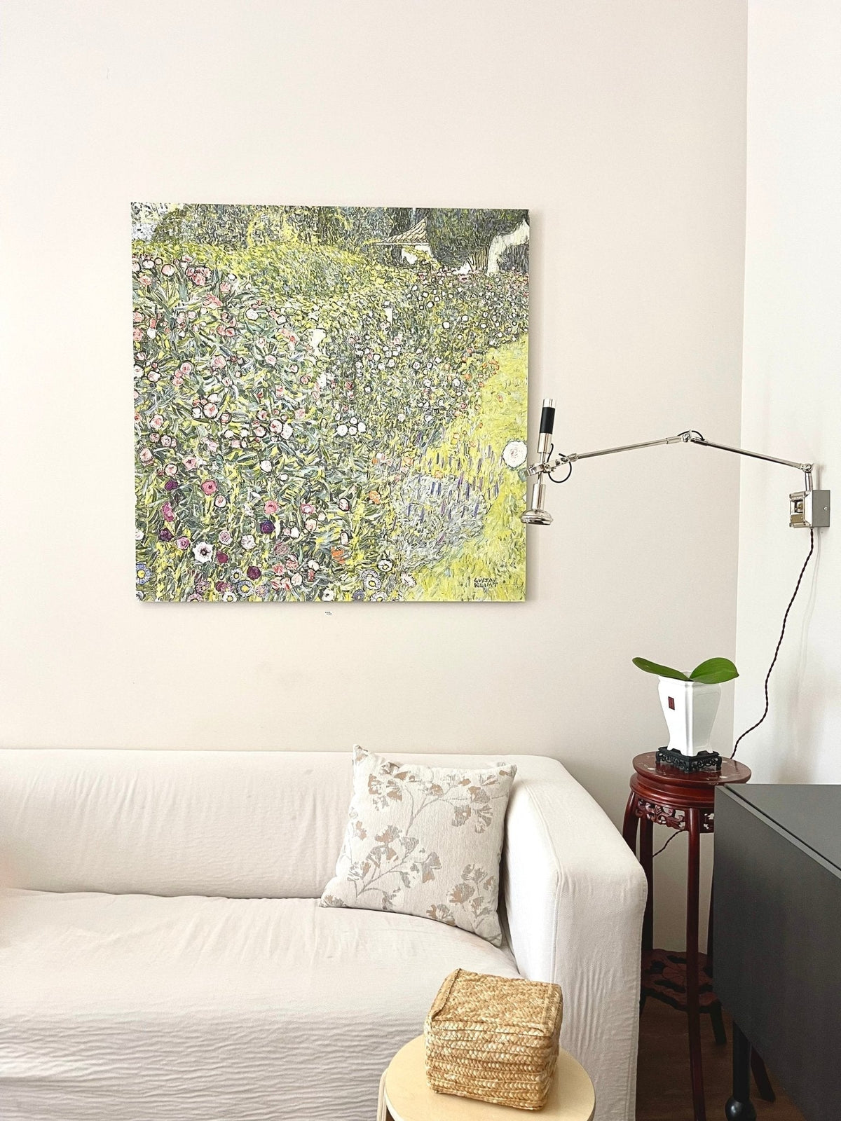 Perv wandlamp met lichtstraal