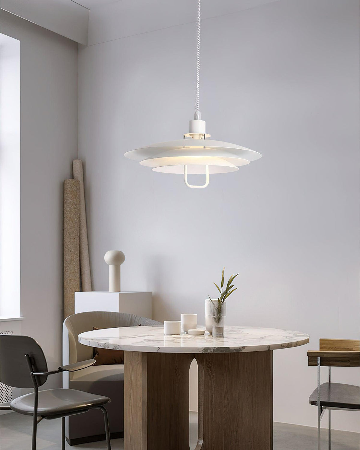 Divor Aluminium glamoureus hanglamp