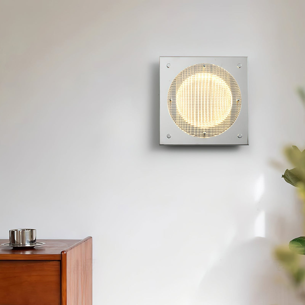 Isolora Noordse kunst Shield wandlamp