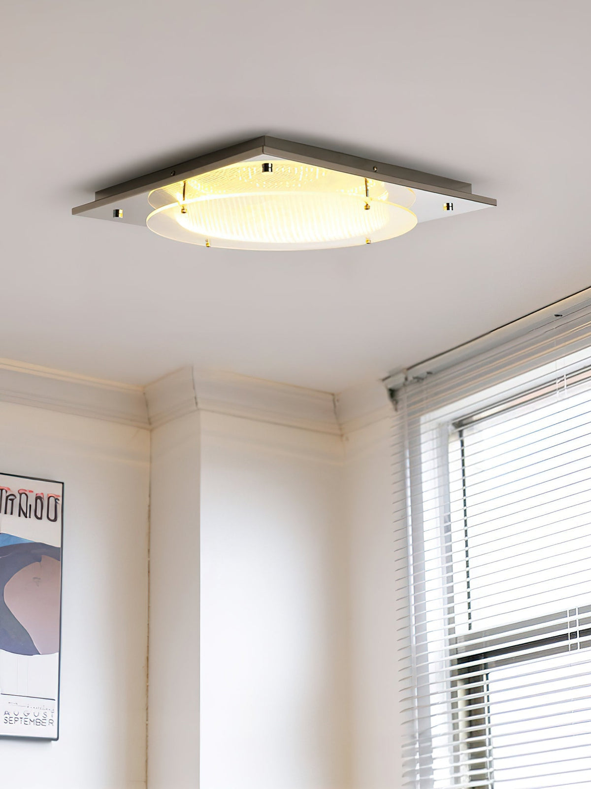Isolora Noordse kunst Shield wandlamp