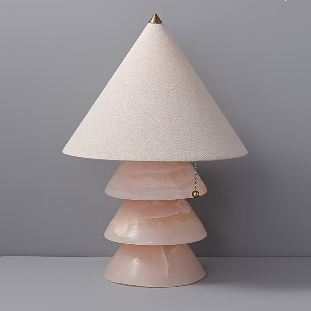 Pyramid Retro marmeren tafellamp