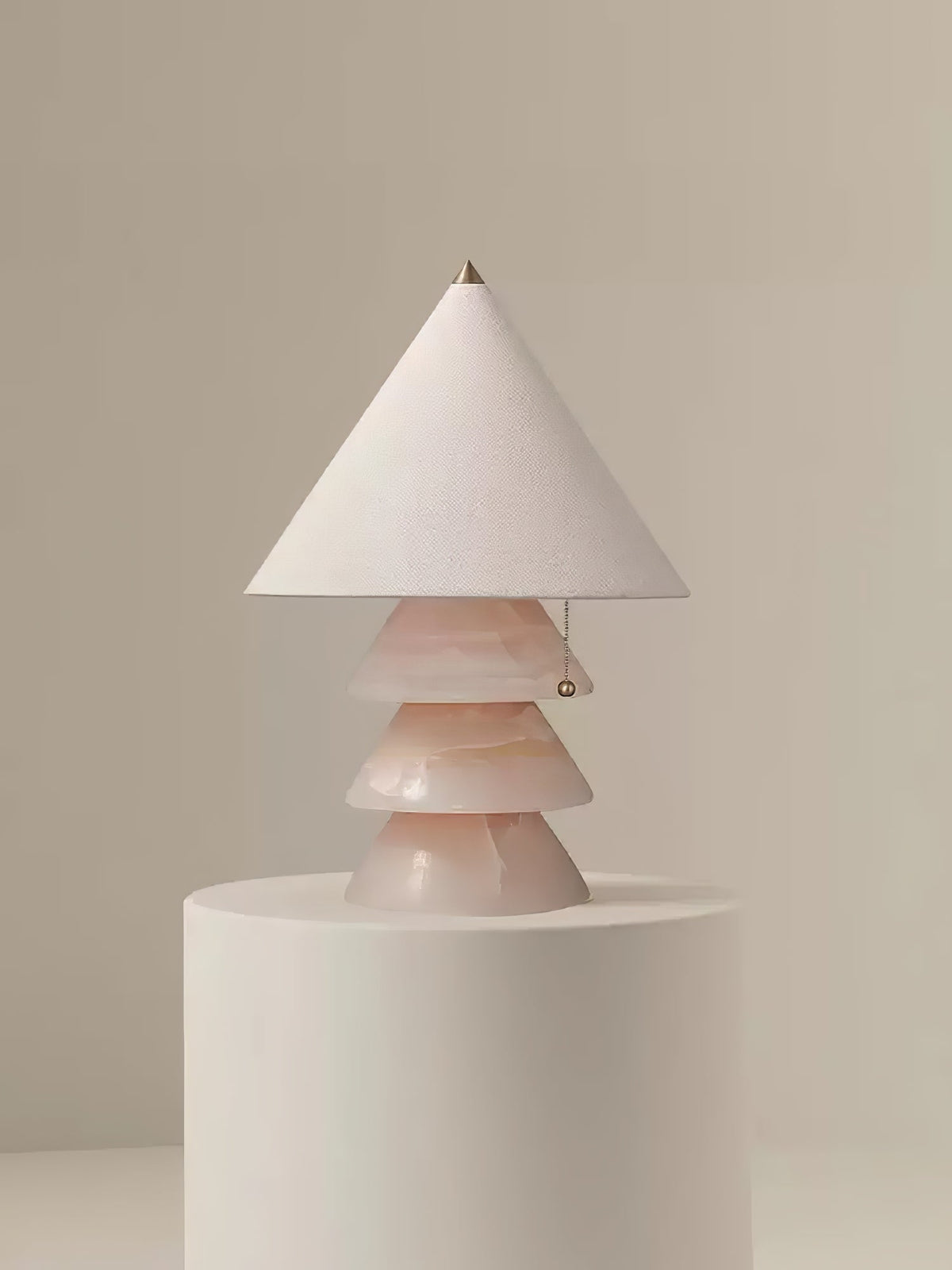 Pyramid Retro marmeren tafellamp