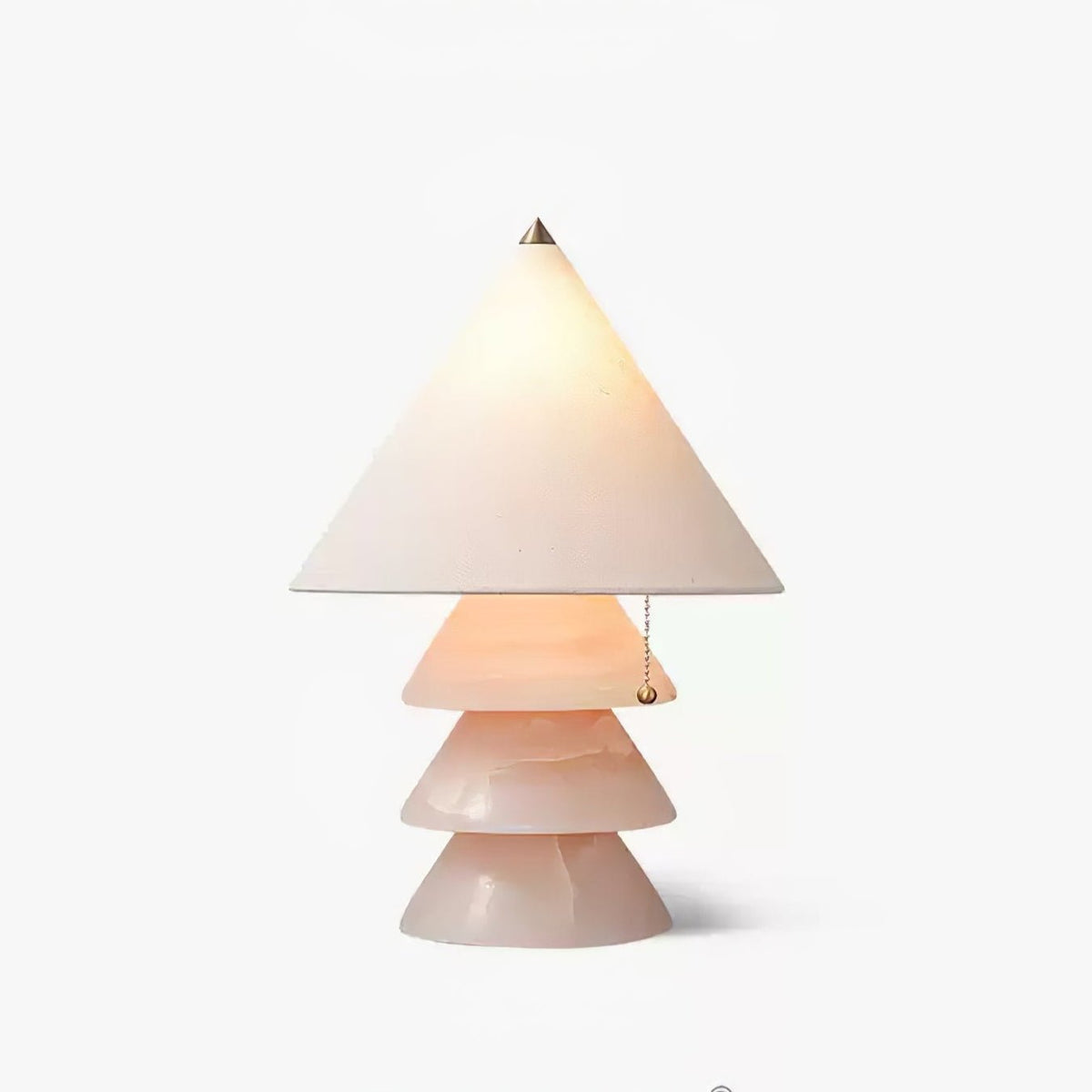 Pyramid Retro marmeren tafellamp