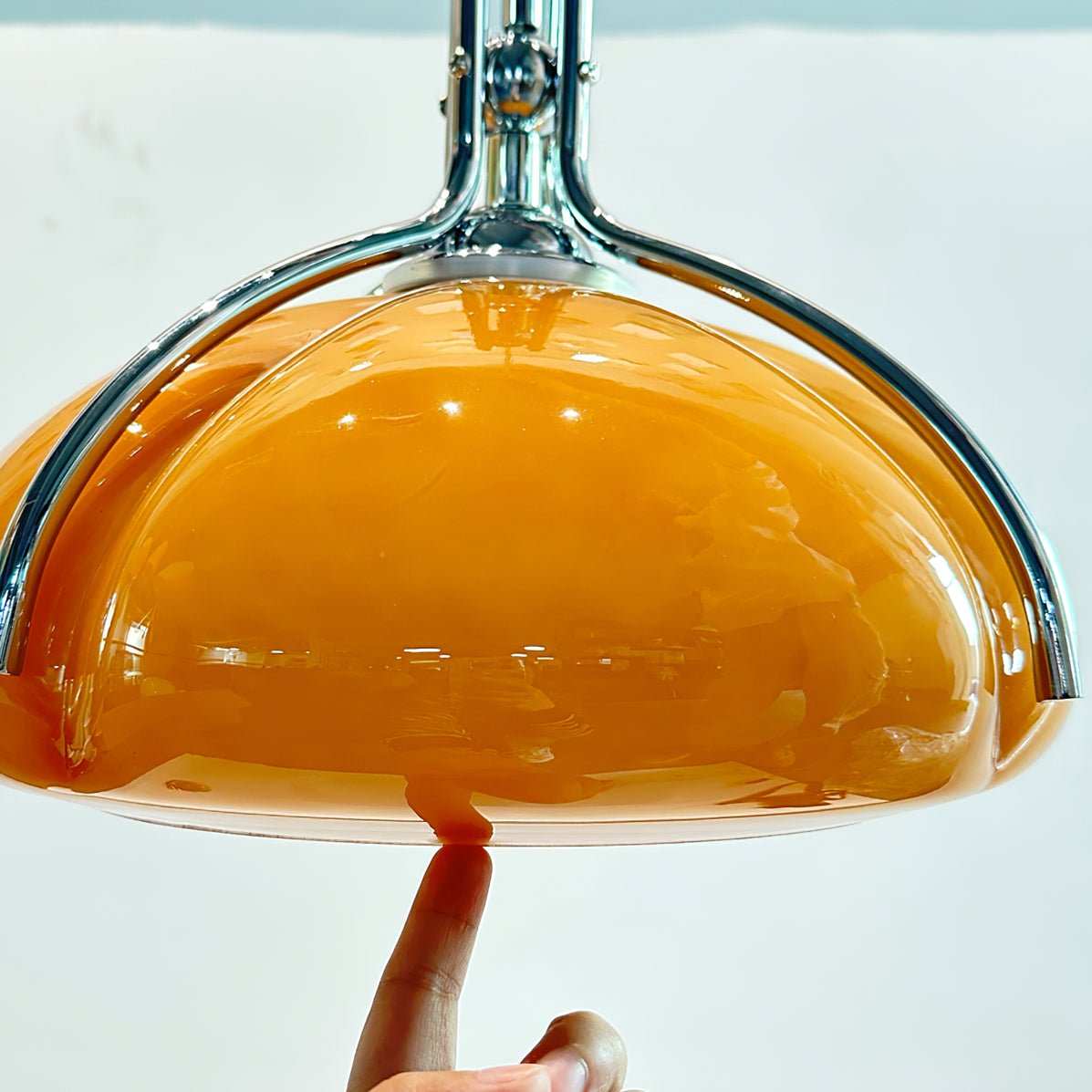 Ernorora Premium Noordse kunst hanglamp van glas