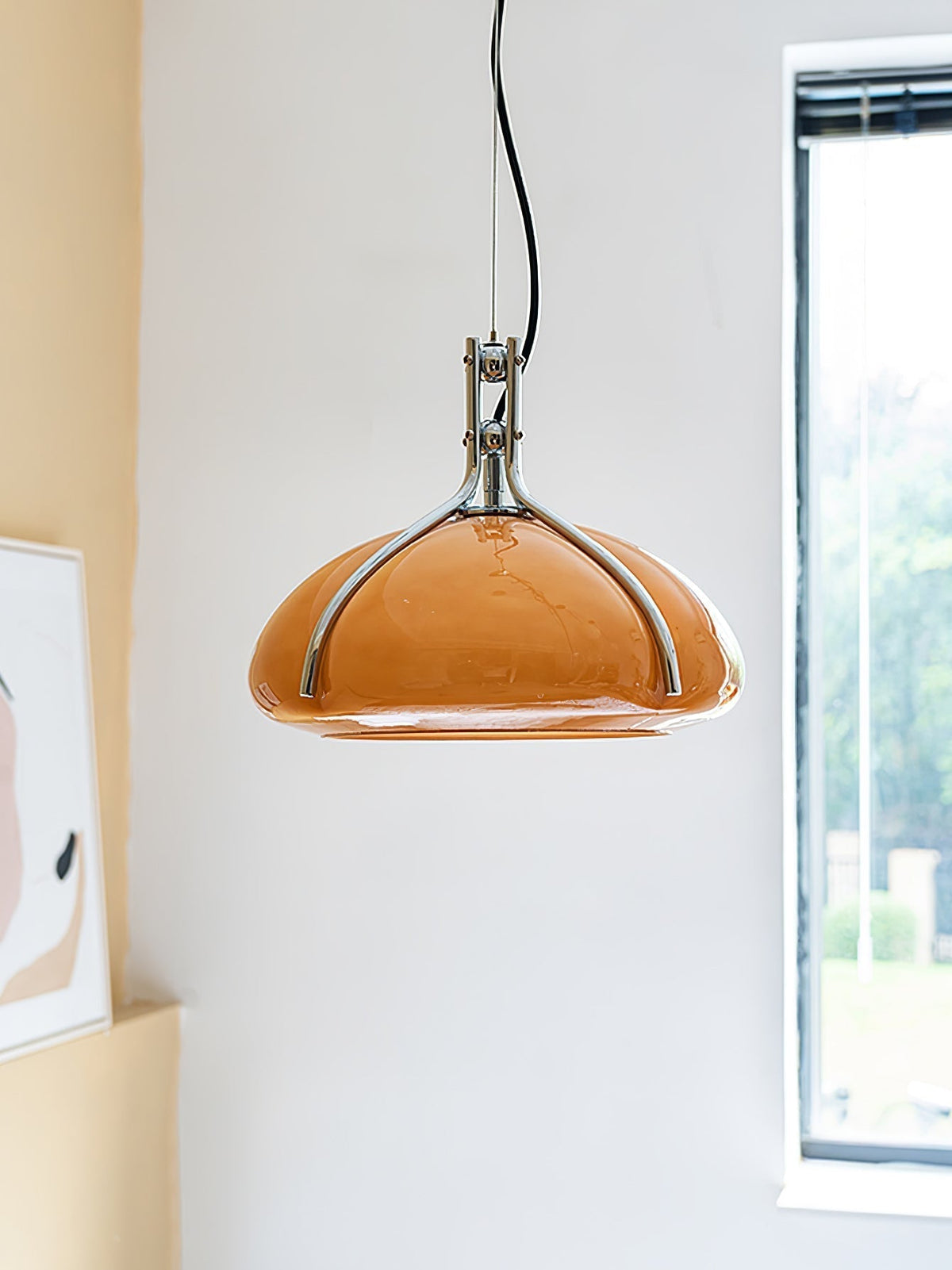 Ernorora Premium Noordse kunst hanglamp van glas