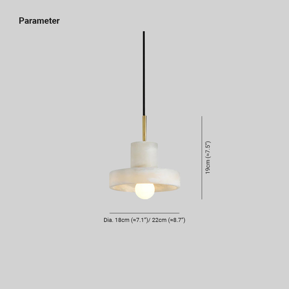 Ozawa Modern Ronde Hars Hanglampen Slaapkamer Eetkamer