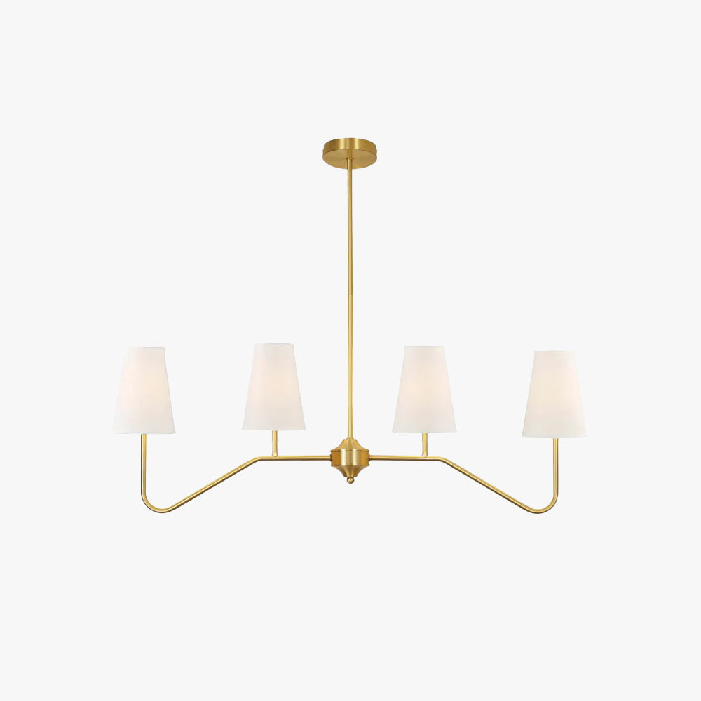 Alessio Vintage Klassiek Metaal Stof Hanglampen Lampenkap Woonkamer Eetkamer