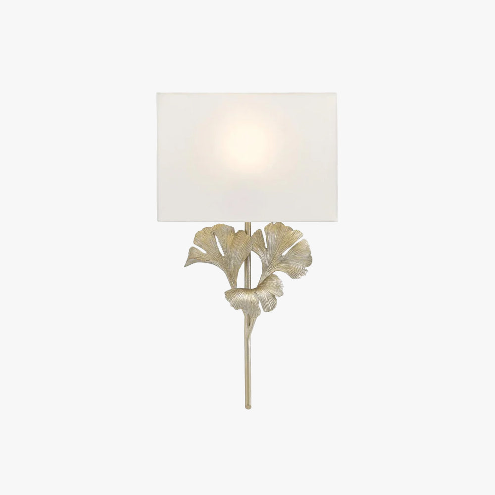 Alessio Vintage Klassiek Ginkgo Messing Wandlamp Slaapkamer Woonkamer