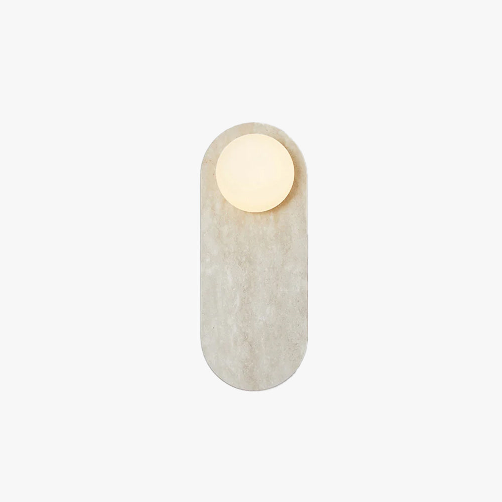 Elif Minimalisme Marmer Glas Wandlamp Eetkamer Slaapkamer