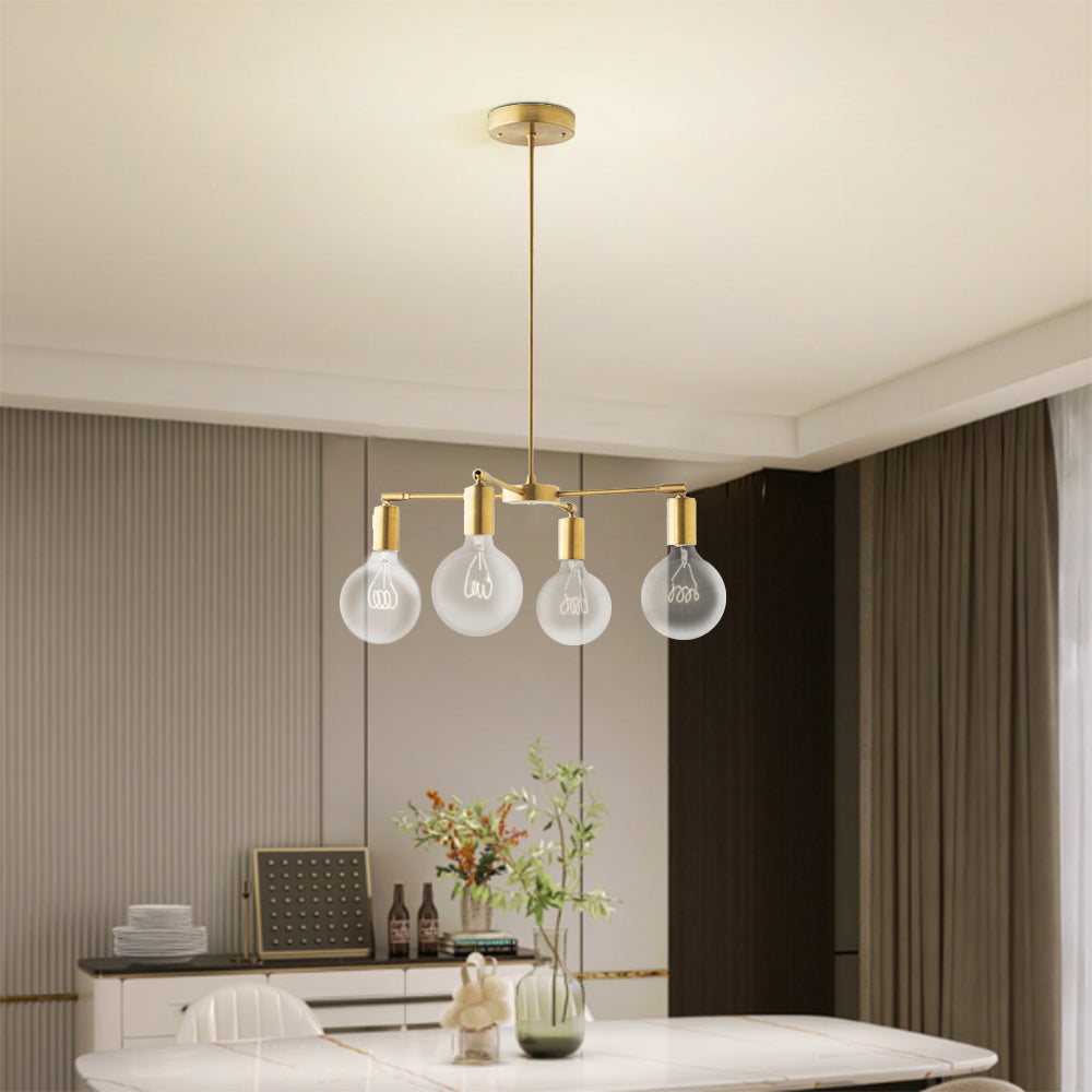 Valentina Modern LED Metaal Glas Kroonluchters Slaapkamer
