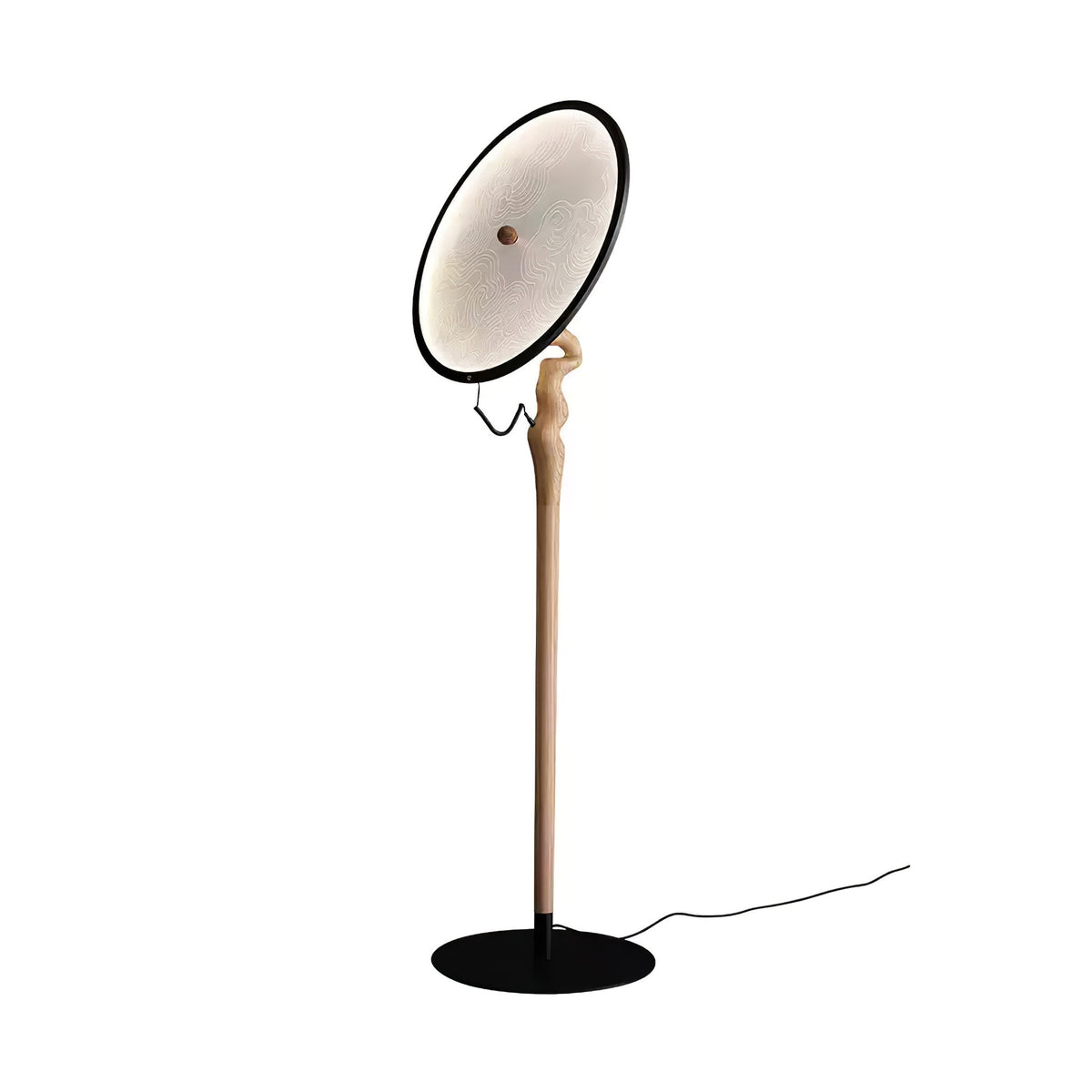 Evliriel vloerlamp van hout