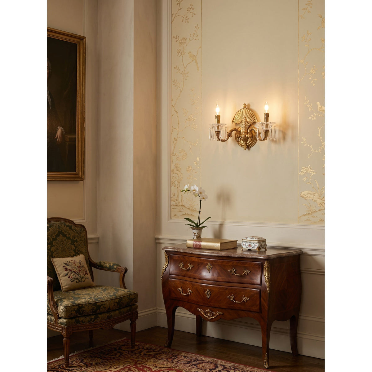 Rivinielle wandlamp