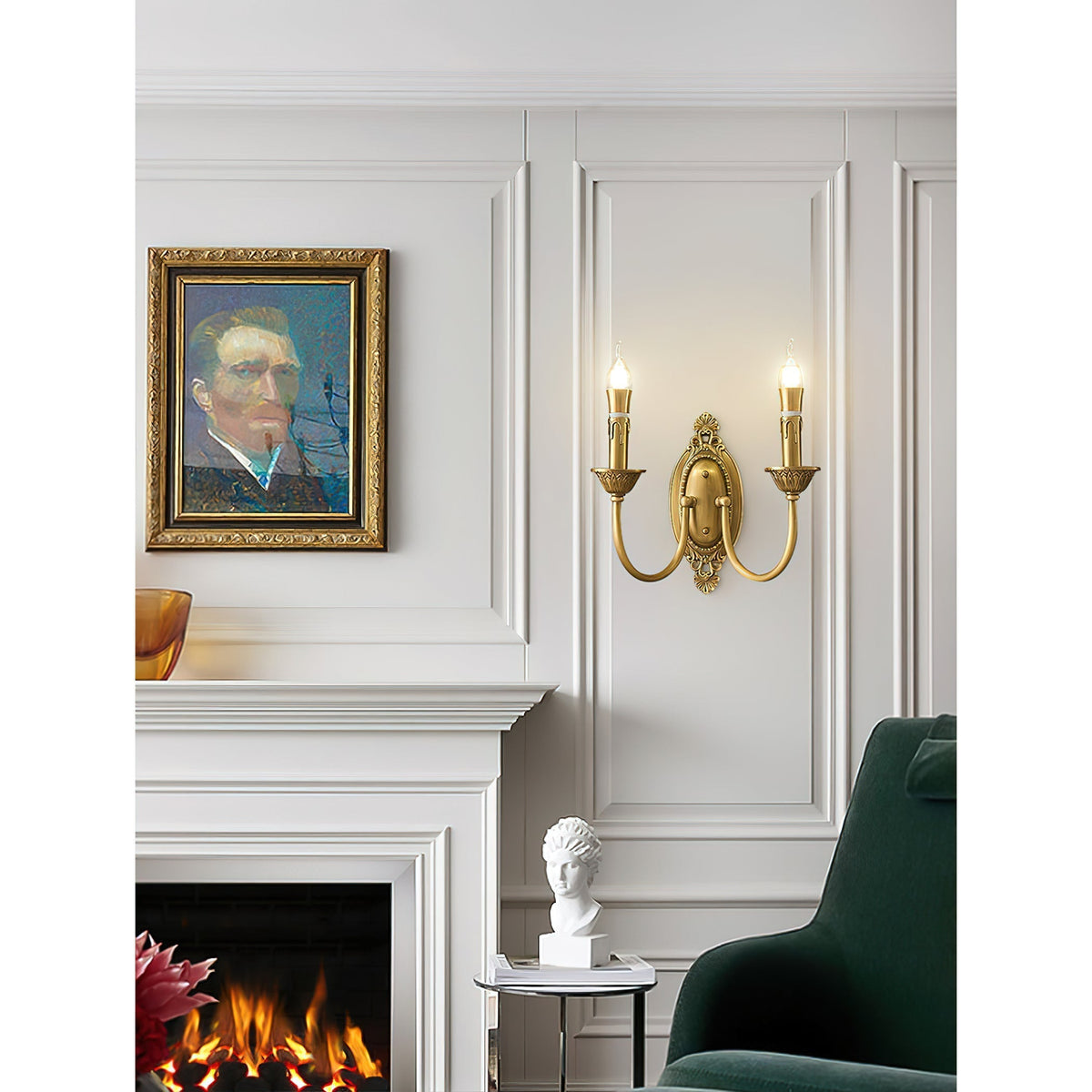 Calanaya wandlamp oud