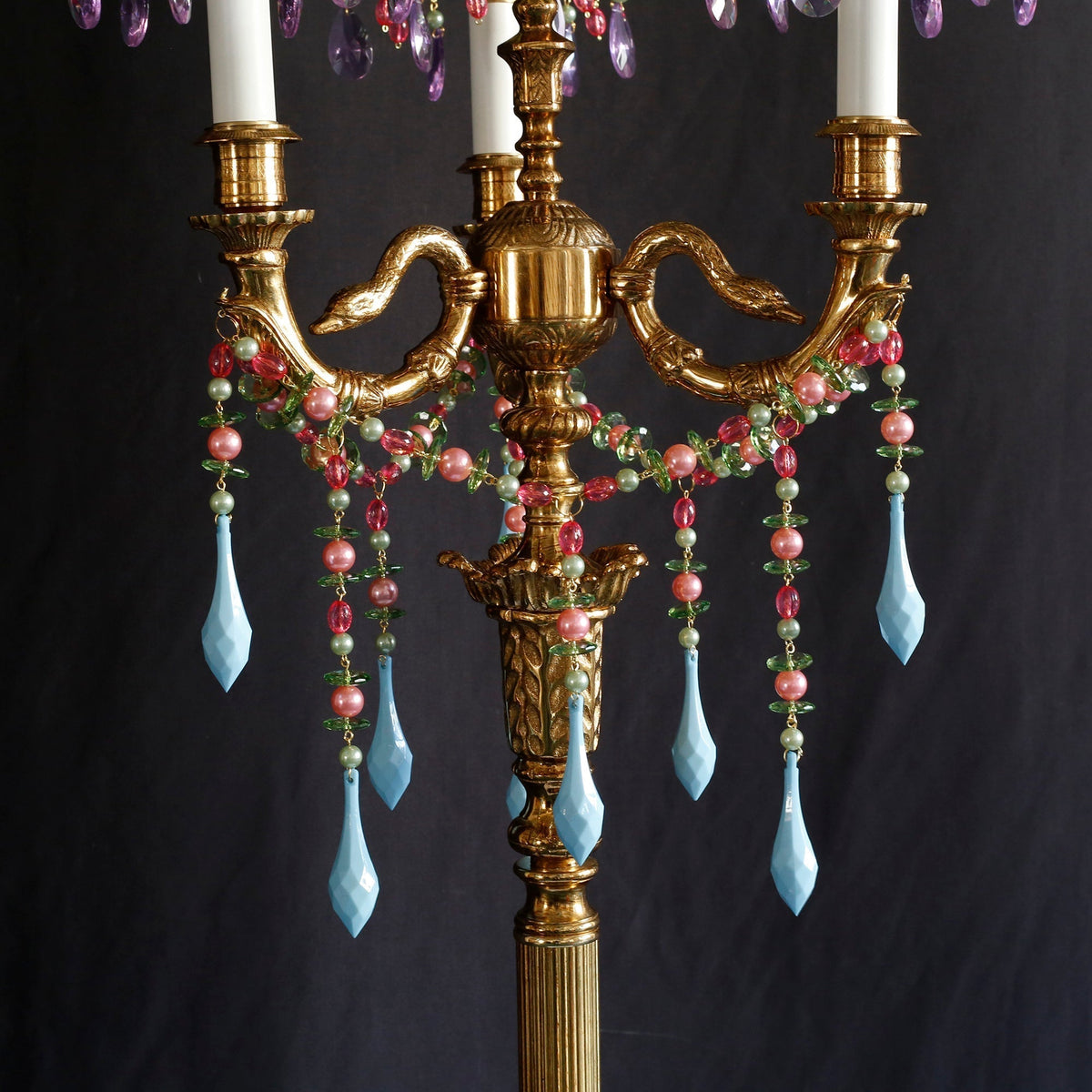 Veleia geplooide vloerlamp