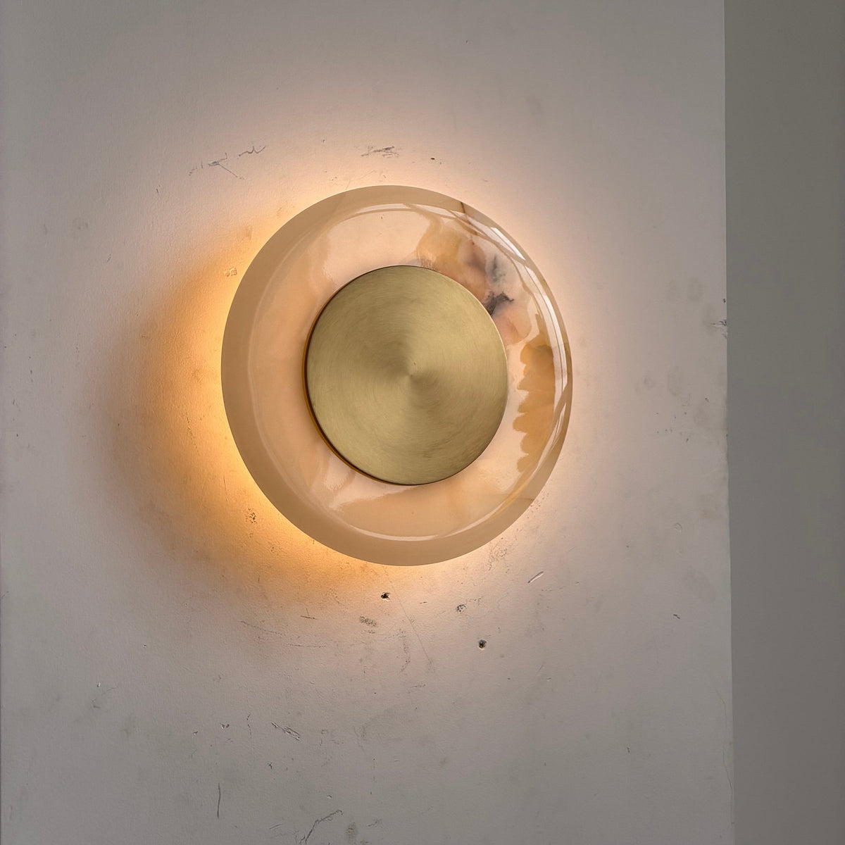 Noveren wandlamp onyx