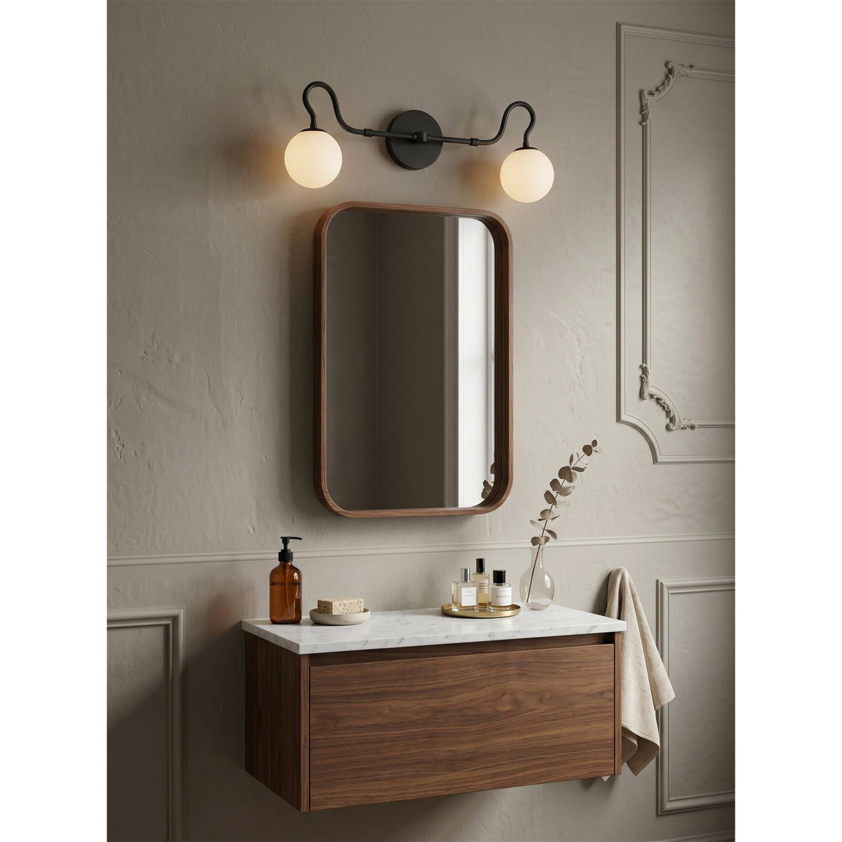 Marenne wandlamp met