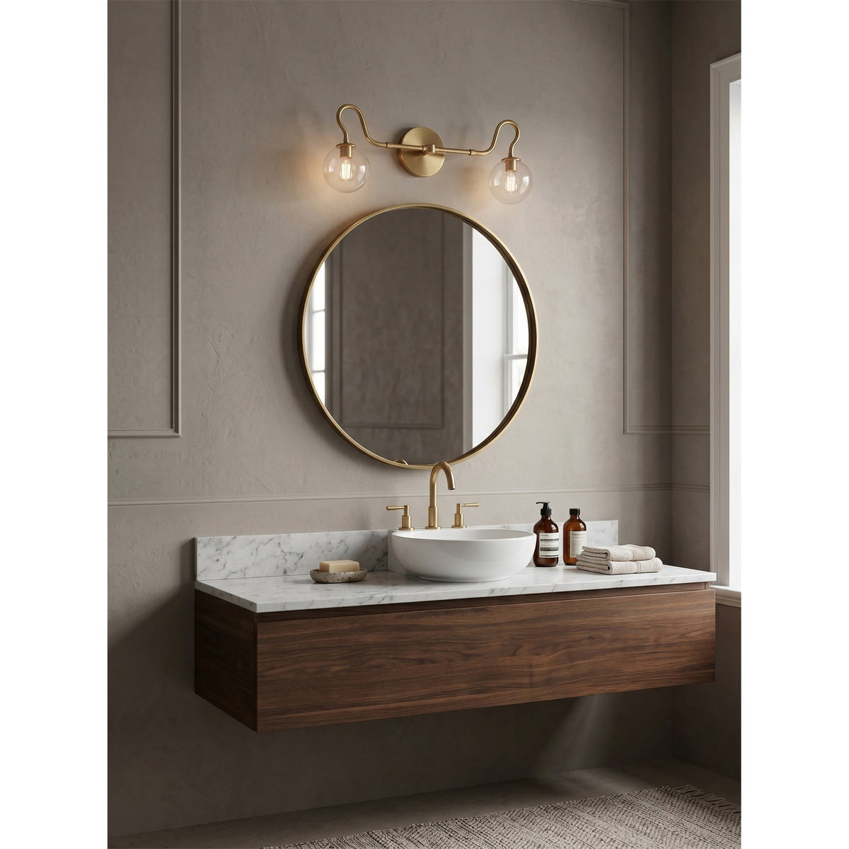 Marenne wandlamp met
