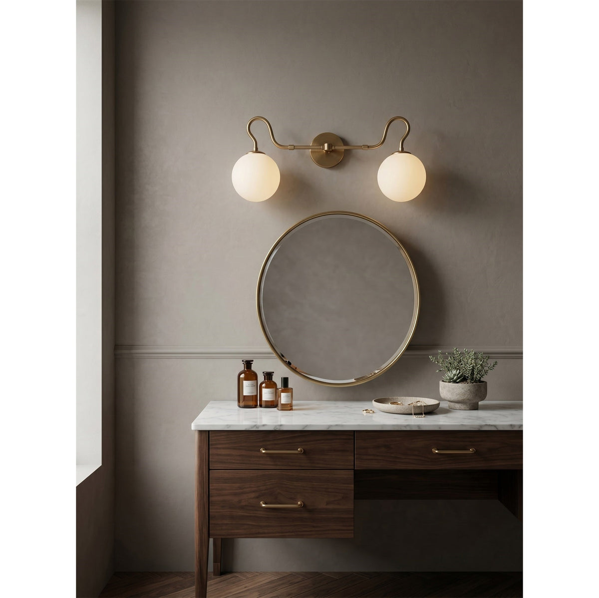 Marenne wandlamp met