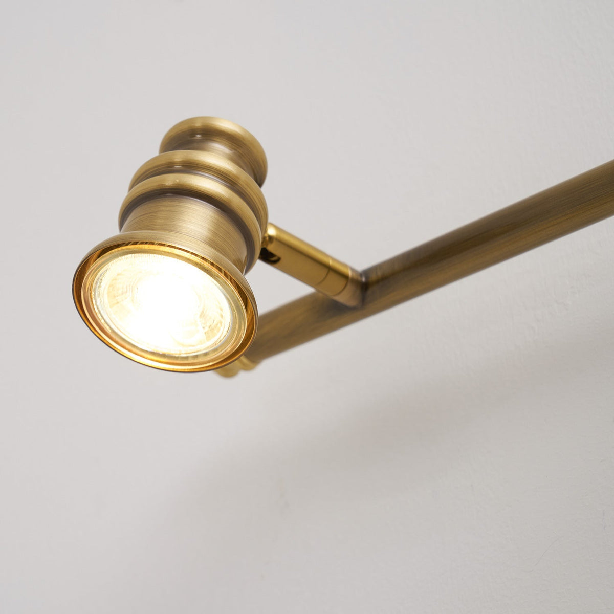 Corten messing wandlamp