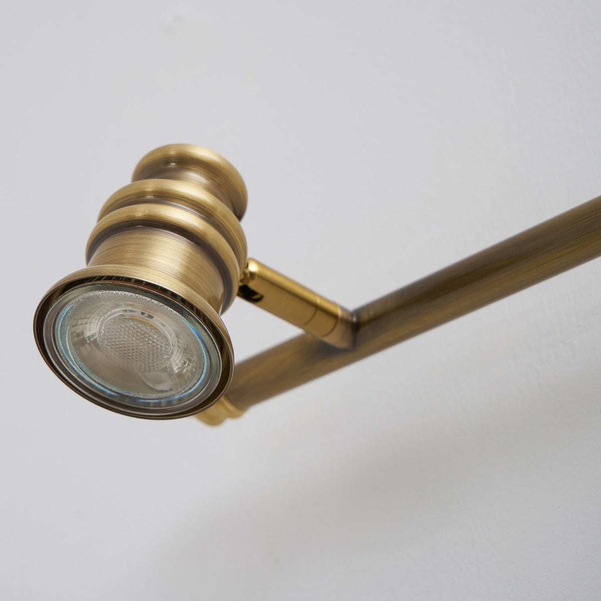Corten messing wandlamp