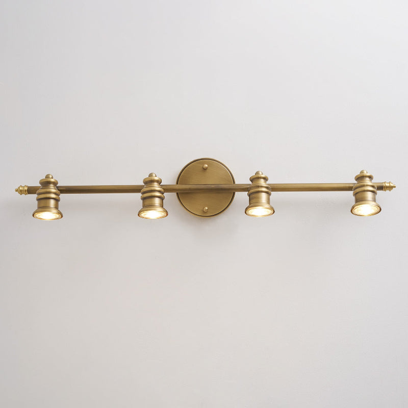 Corten messing wandlamp