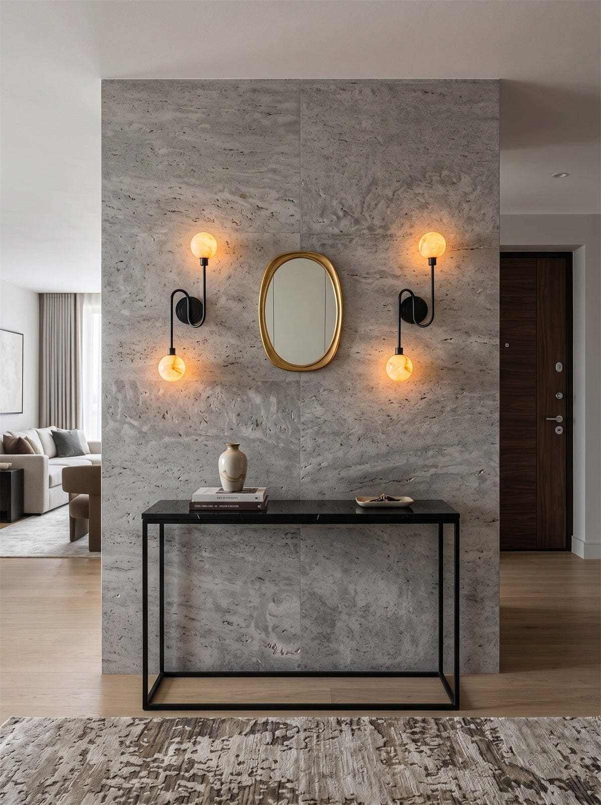 Miroielle wandlamp