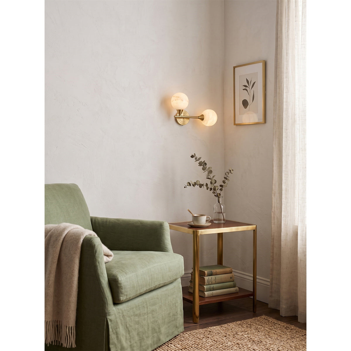 Miroielle wandlamp