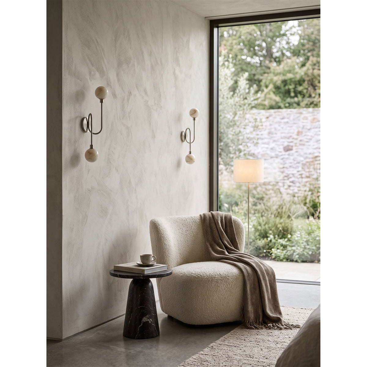 Miroielle wandlamp