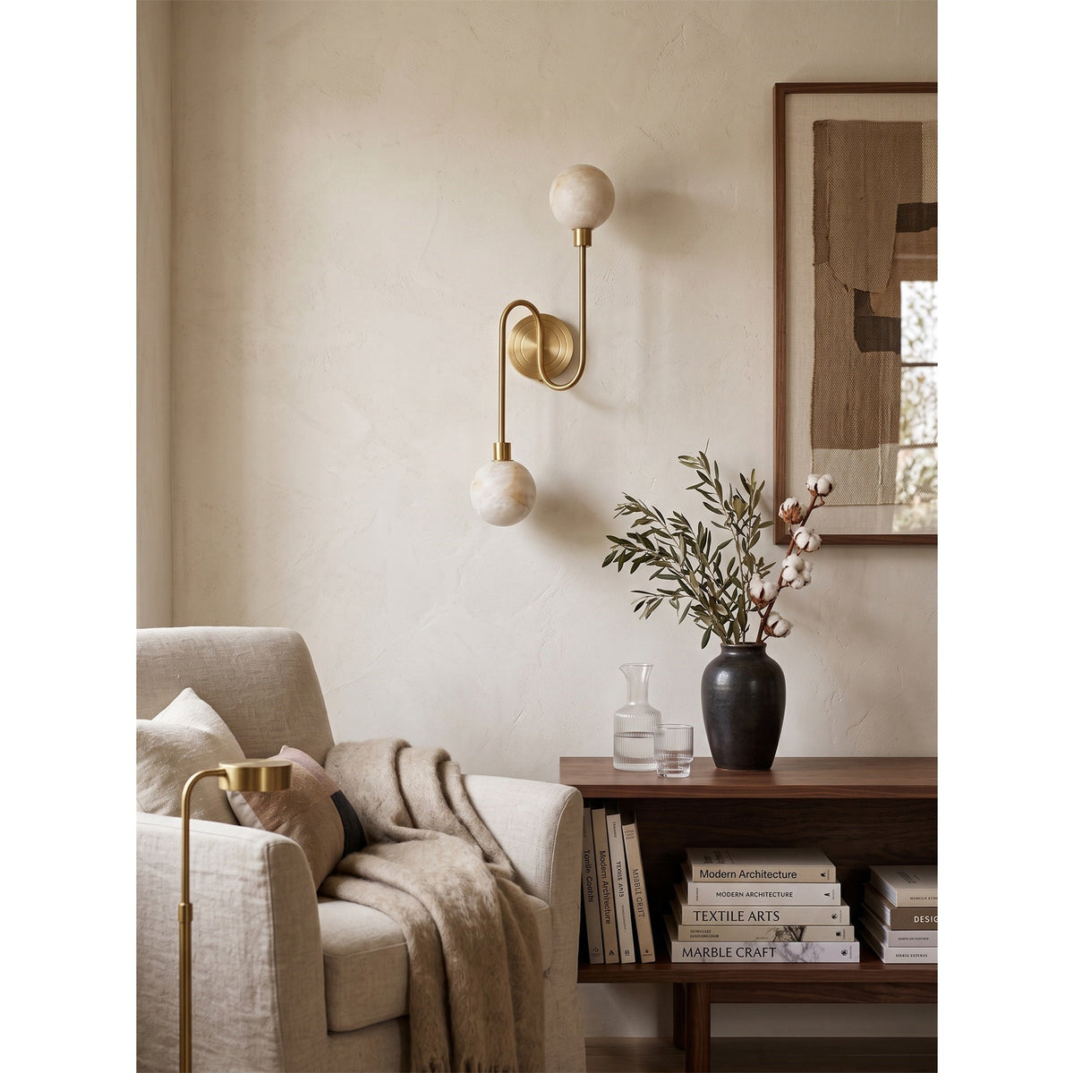Miroielle wandlamp