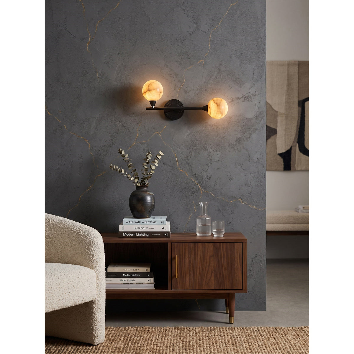 Miroielle wandlamp