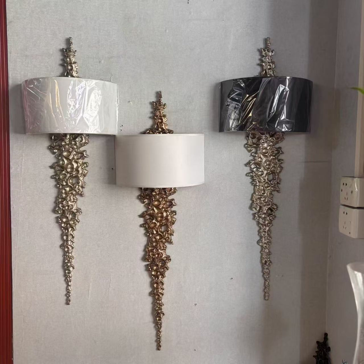 Nocthar wandlamp messing