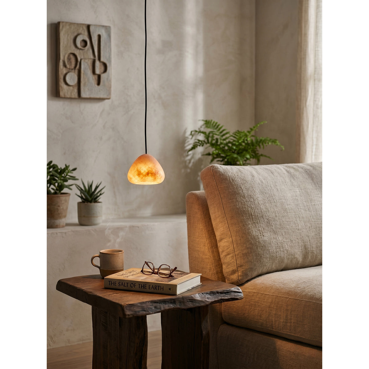Morphe albasten hanglamp