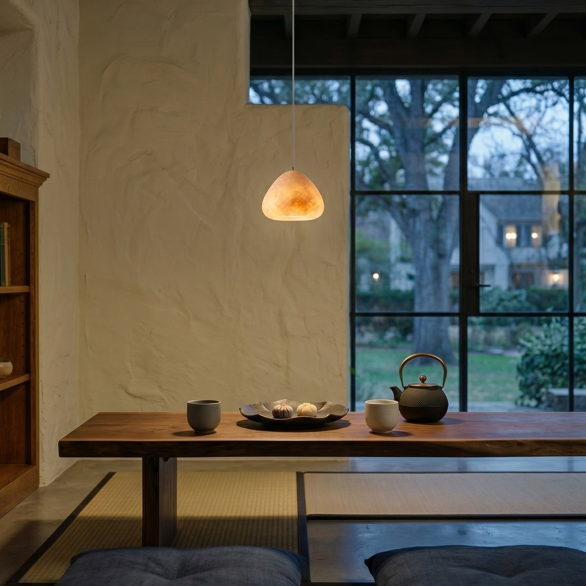 Morphe albasten hanglamp