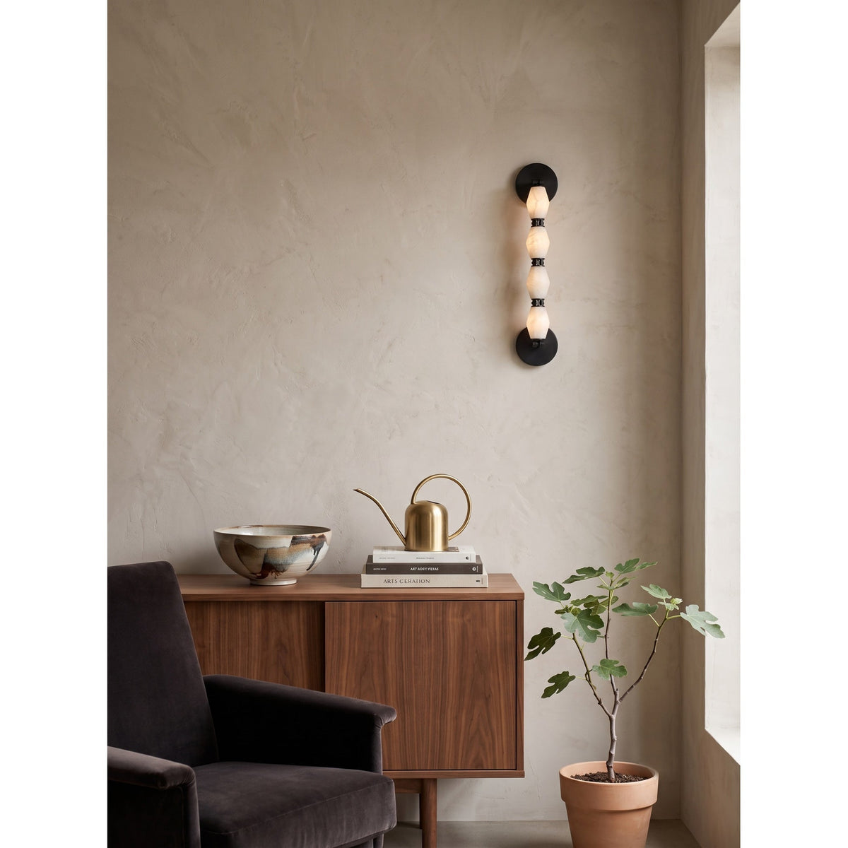 Teriiielle wandlamp