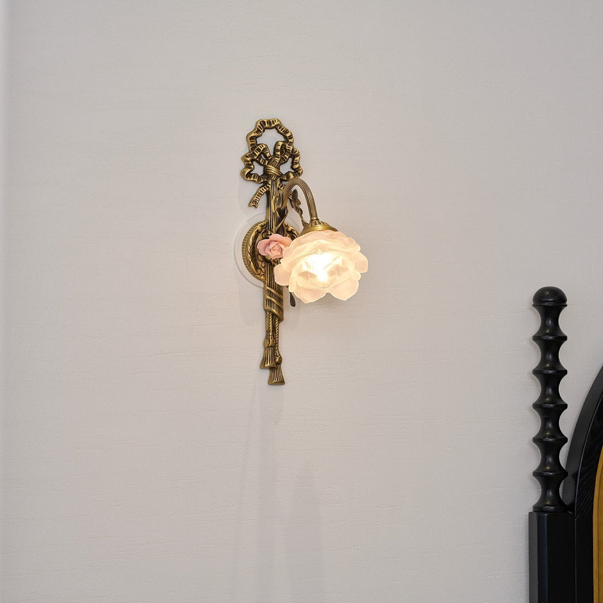 Valmora wandlamp roze