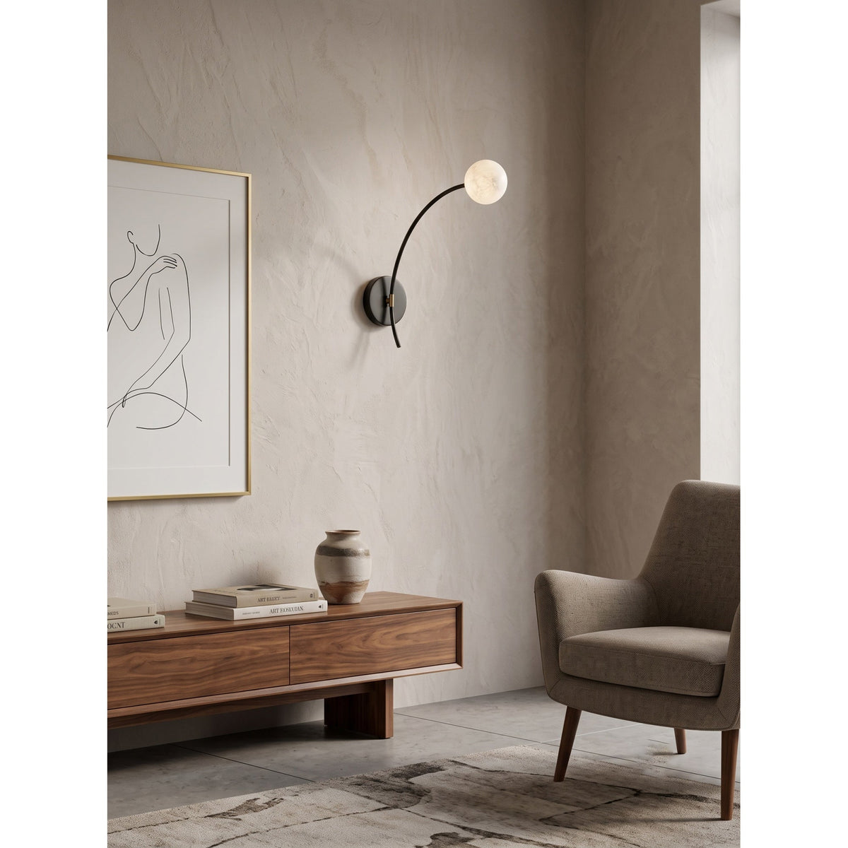 Rivoiella wandlamp
