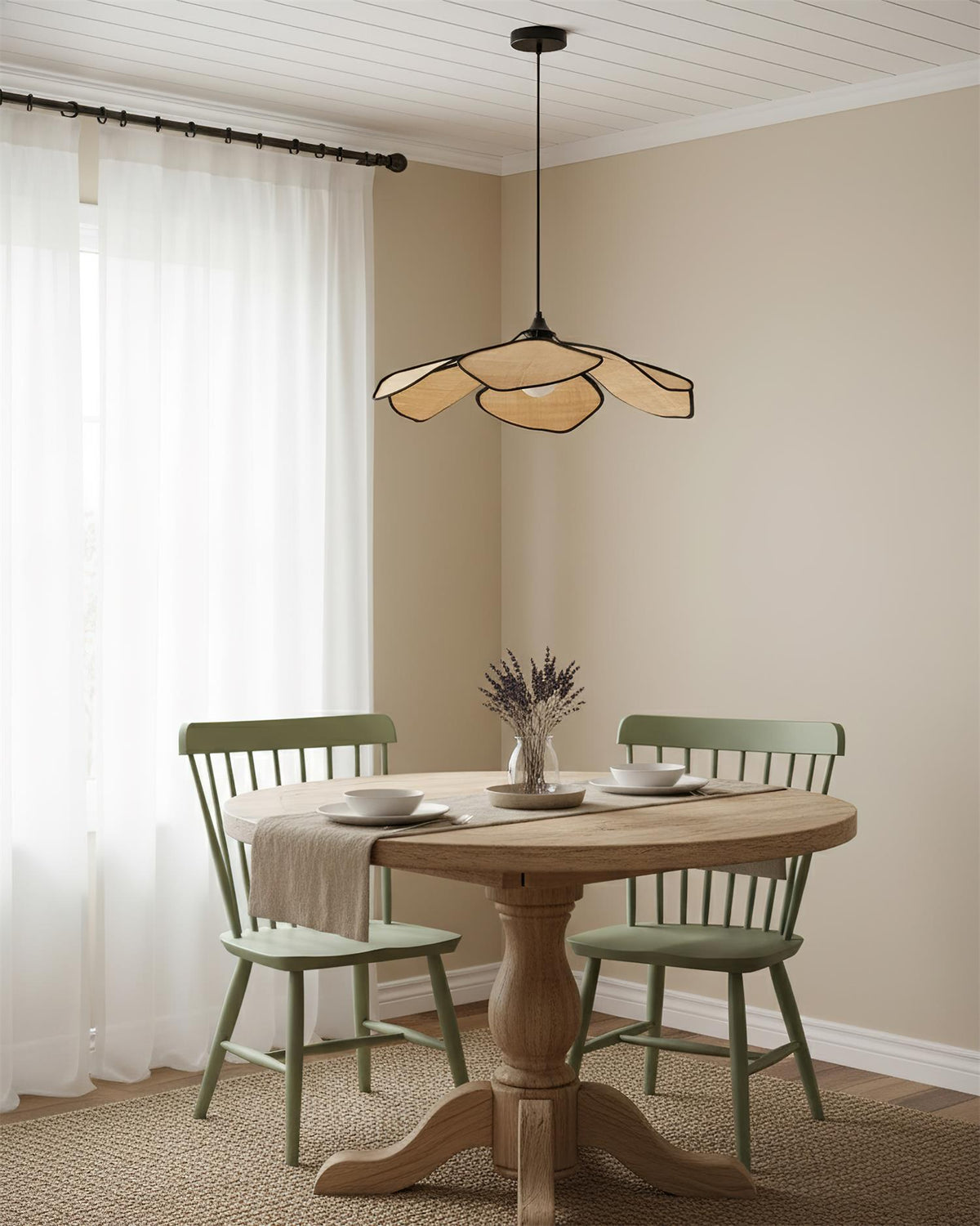 Viraisenne Petal hanglamp met bloemblaadjes