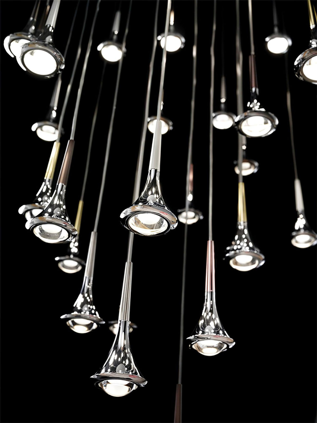 Lumalenne artistieke glamoureus hanglamp