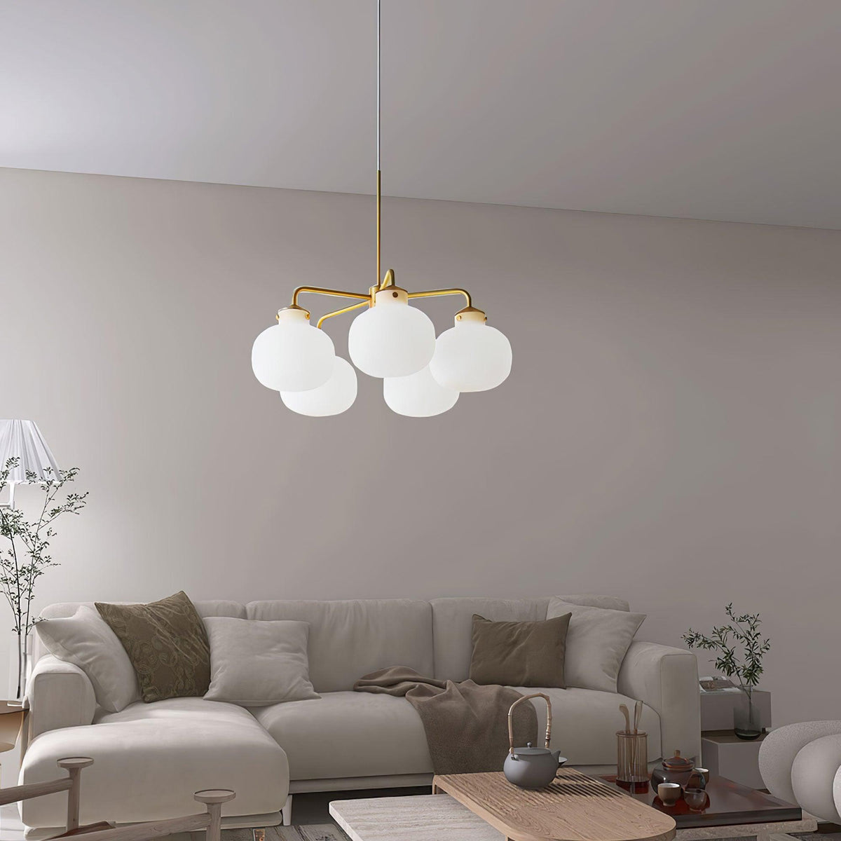 Fyor eigentijdse glas hanglamp