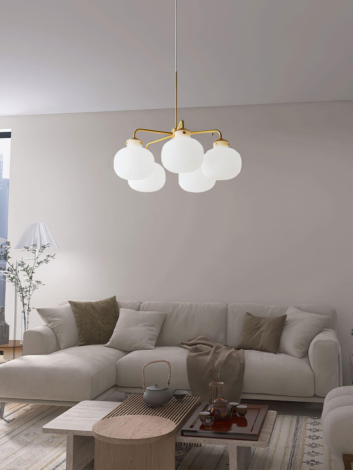Fyor eigentijdse glas hanglamp
