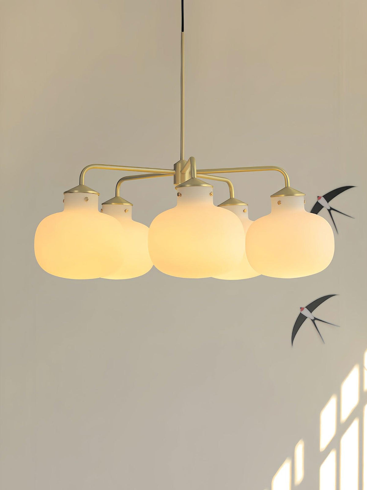 Fyor eigentijdse glas hanglamp