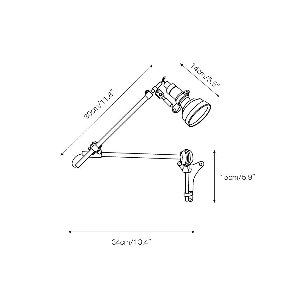Ivsolara wandlamp