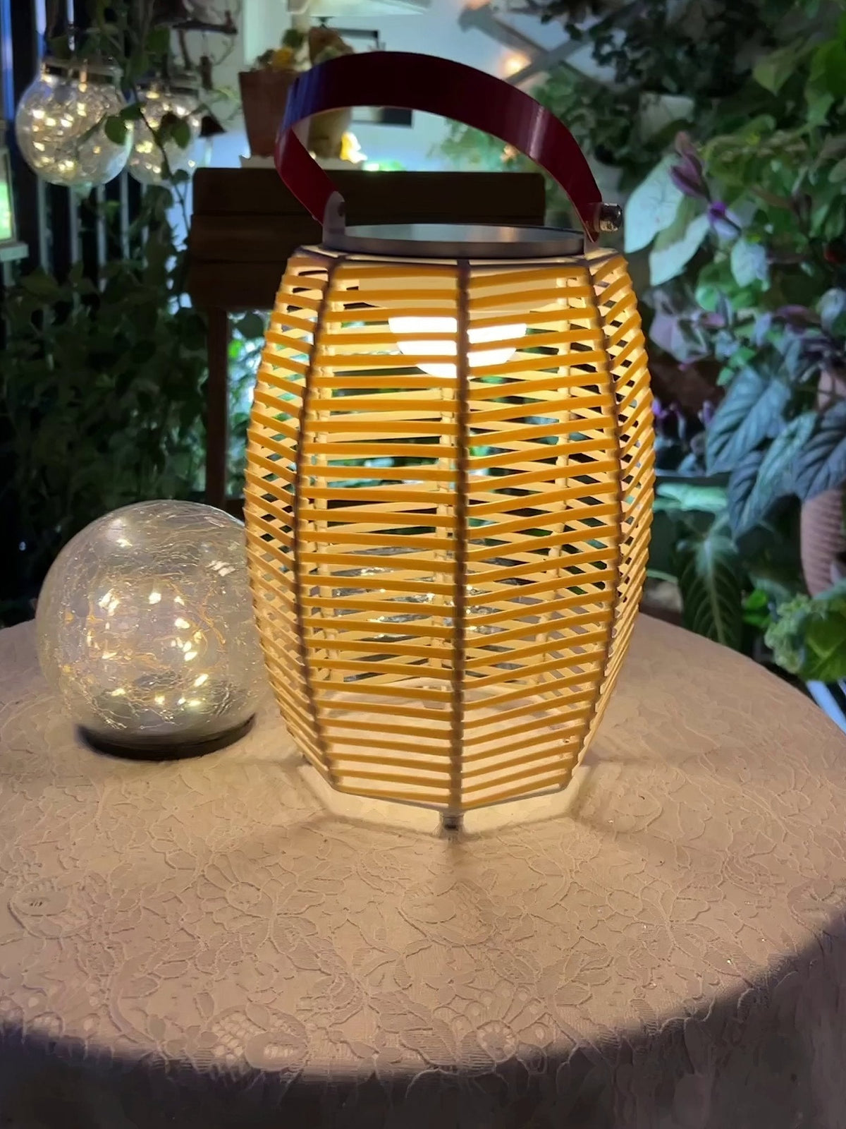 Olraeil Rotan vloerlamp